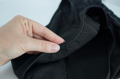 MONA | Spitzen-Slip mit integrierter Saugeinlage
