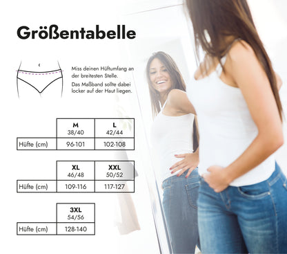 Damenslip | integrierte Saugeinlage