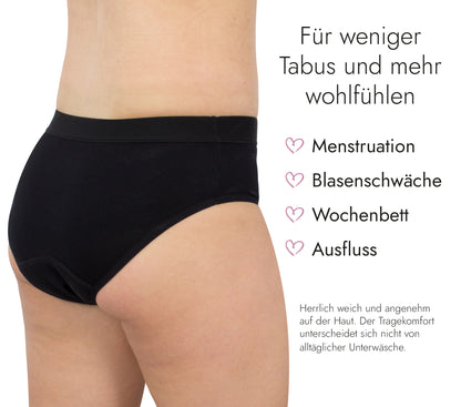INKA | Slip mit integrierter Saugeinlage
