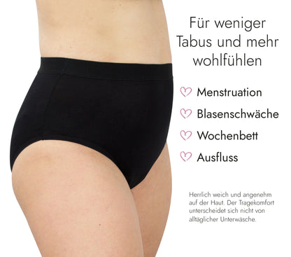 MATI | High-Waist Slip mit integrierter Saugeinlage