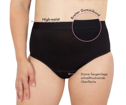 MATI | High-Waist Slip mit integrierter Saugeinlage