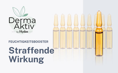DermaAktiv Feuchtigkeits-Booster mit straffender Wirkung, 10 Ampullen - Made in Germany