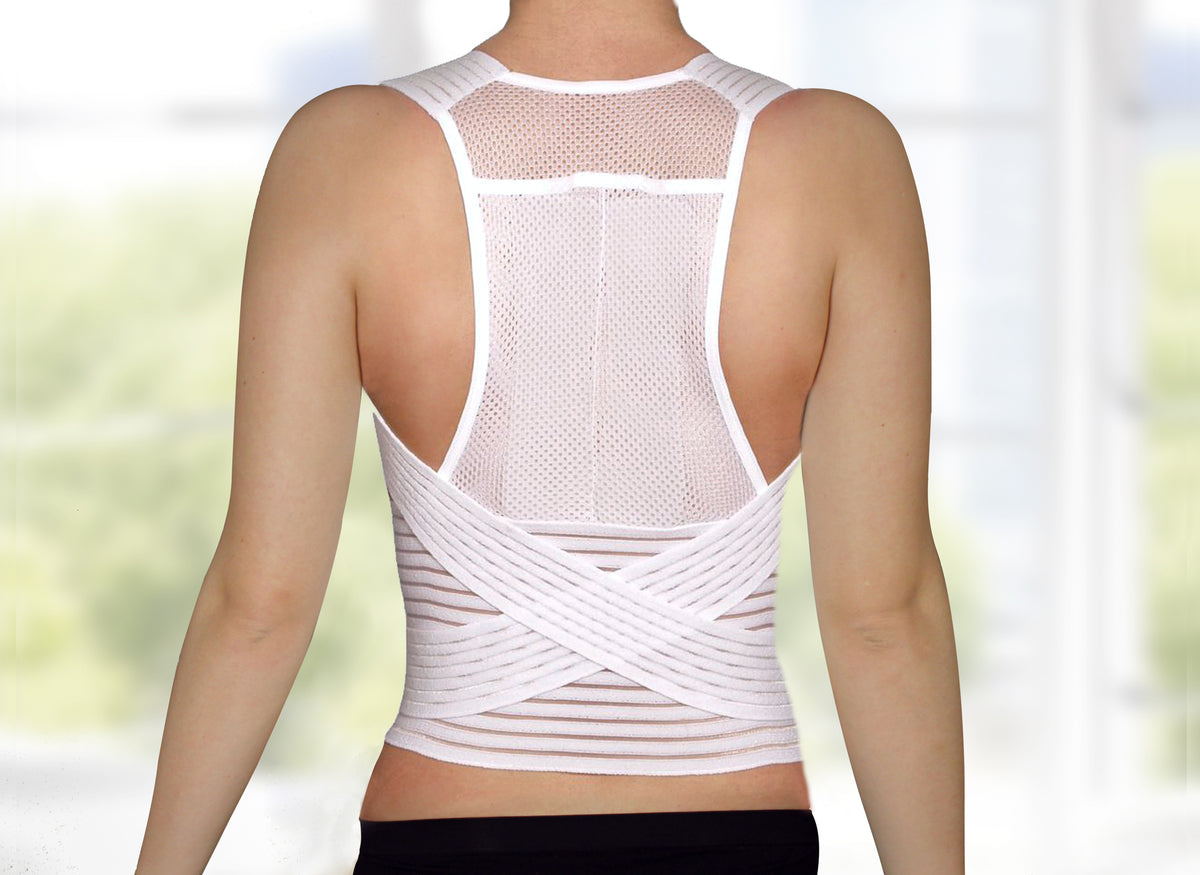 Geradehalter mit Stützgürtel