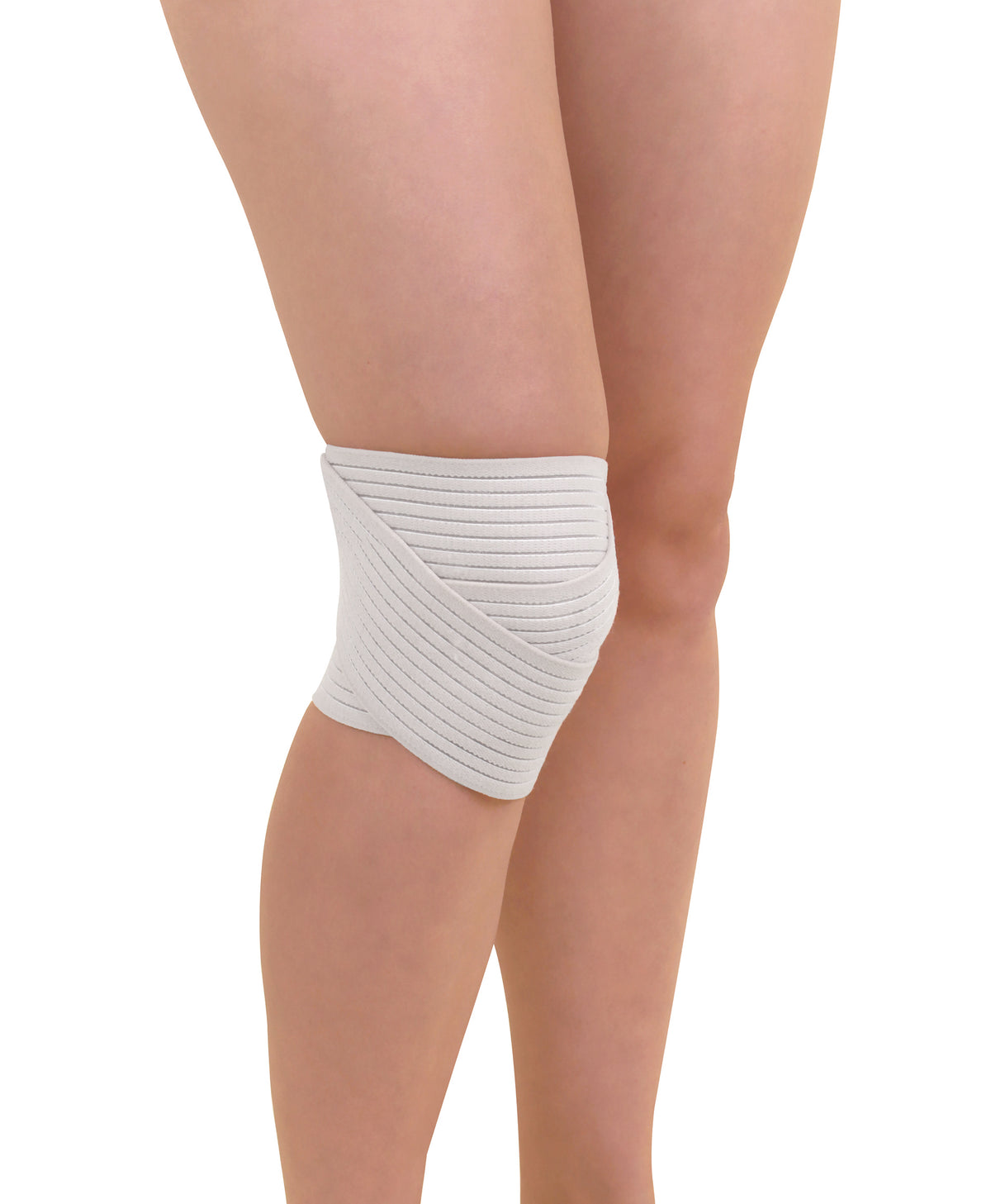 Multifunktionsbandage mit Anti-Rutschbeschichtung weiß