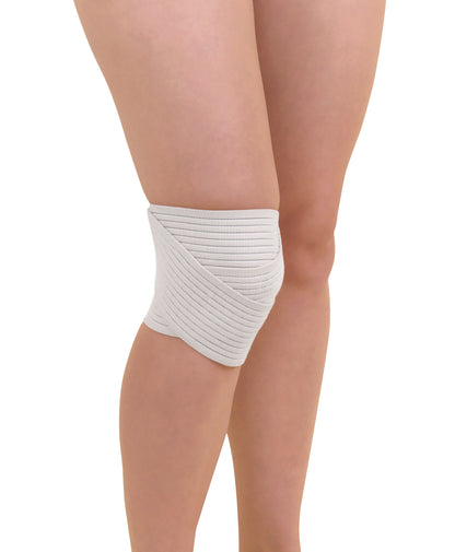 Multifunktionsbandage mit Anti-Rutschbeschichtung weiß