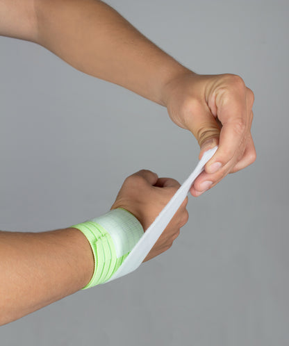 Handgelenkbandage aus recyceltem Kunststoff