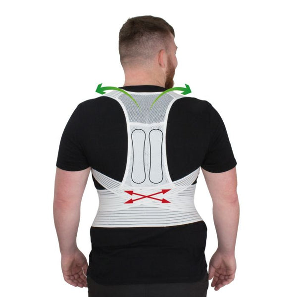 Geradehalter mit Stützgürtel XXL