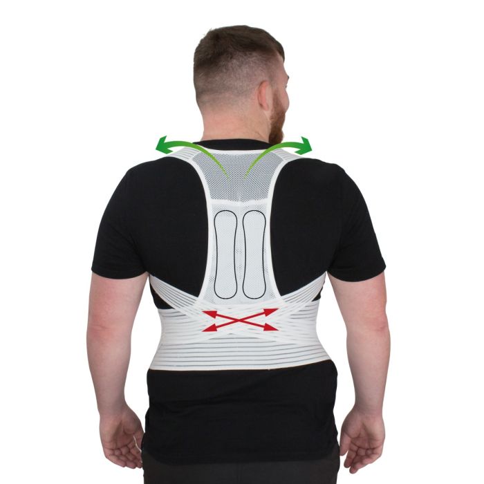 Geradehalter mit Stützgürtel XXL