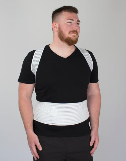 Geradehalter mit Stützgürtel XXL