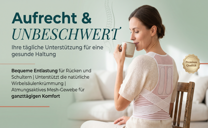 Geradehalter mit Stützgürtel