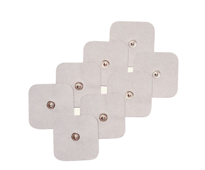 8 Ersatzpads + 2 Kabel für Reizstromgeräte