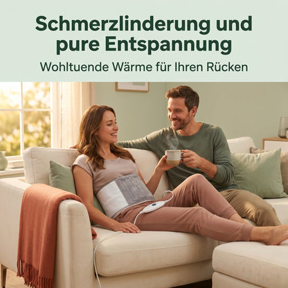 Rückenstützgürtel mit Heizfunktion