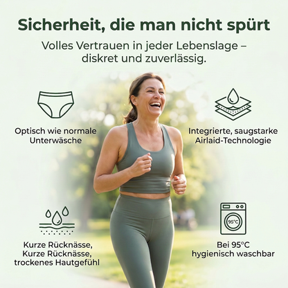 Damenslip | integrierte Saugeinlage