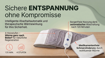Rückenstützgürtel mit Heizfunktion