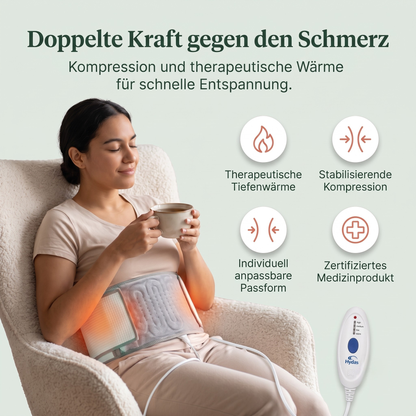 Rückenstützgürtel mit Heizfunktion