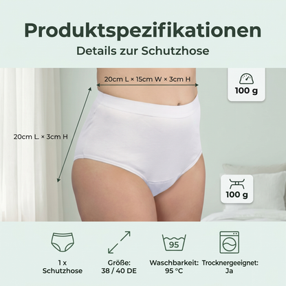 Damenslip | integrierte Saugeinlage