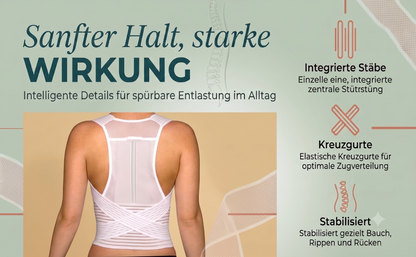 Geradehalter mit Stützgürtel
